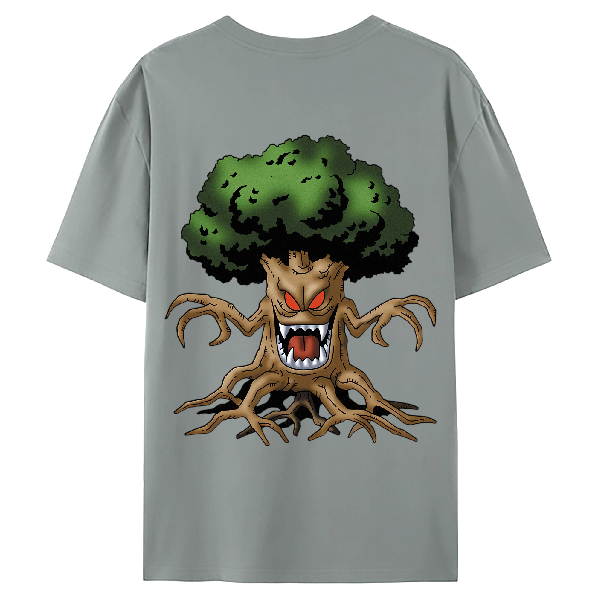 （画像用） ドラゴンクエスト Doragon Kuesuto Dragon Quest 綿100％ メンズ半袖Tシャツ（バックプリント） 通気性